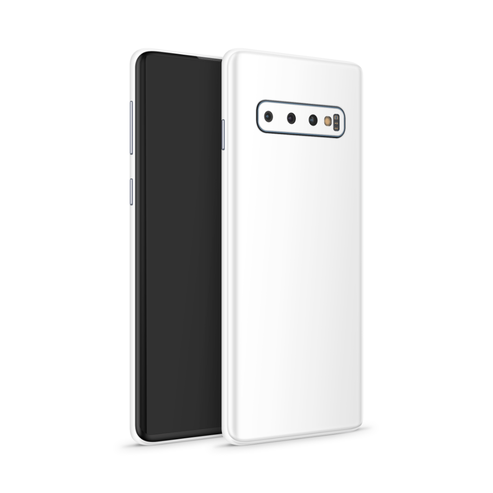 Crisp White Samsung Galaxy S Skins