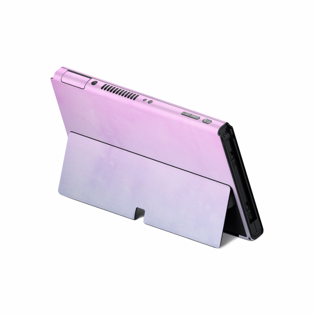 Lavender Mist Nintendo Switch OLED Skin