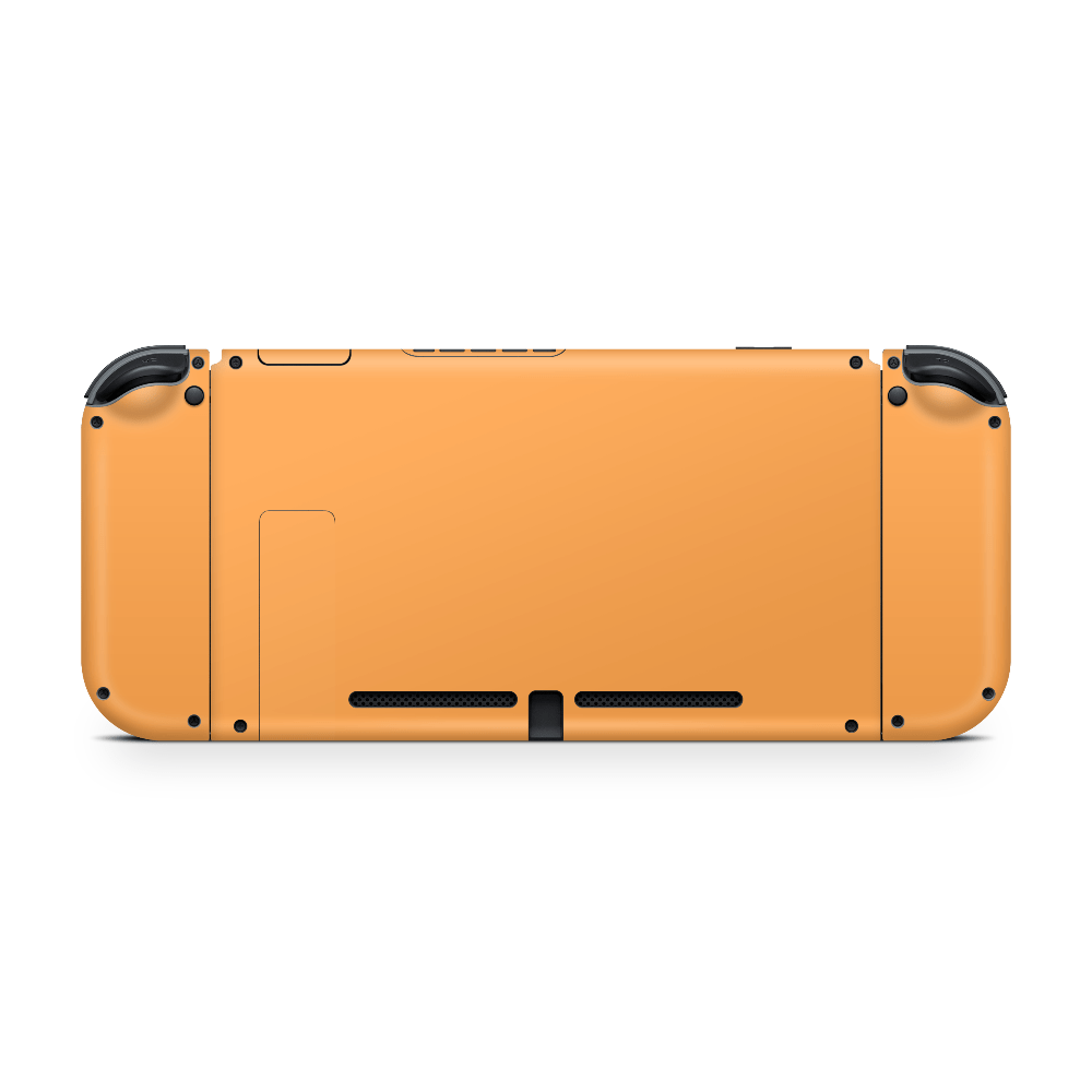 Retro Orange Nintendo Switch Skin