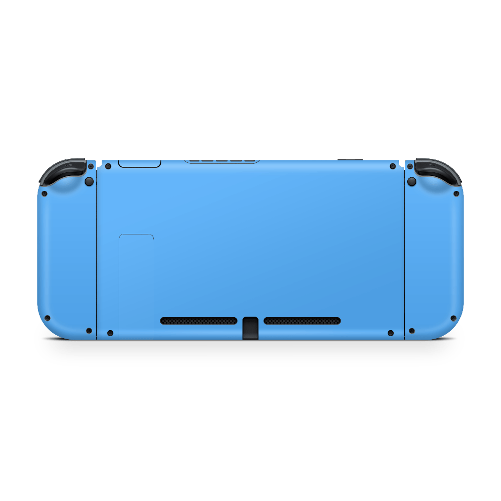 Electric Blue Nintendo Switch Skin