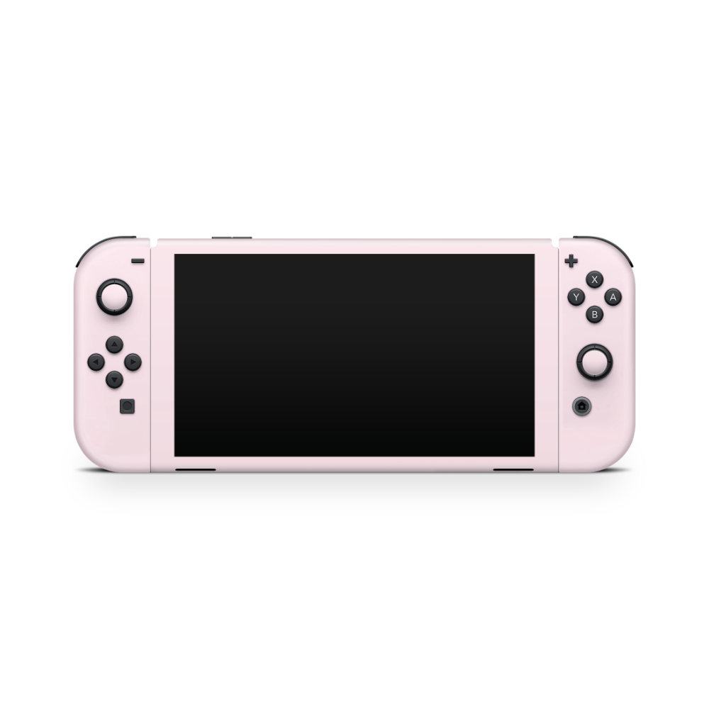 Baby Pink Nintendo Switch OLED Skin