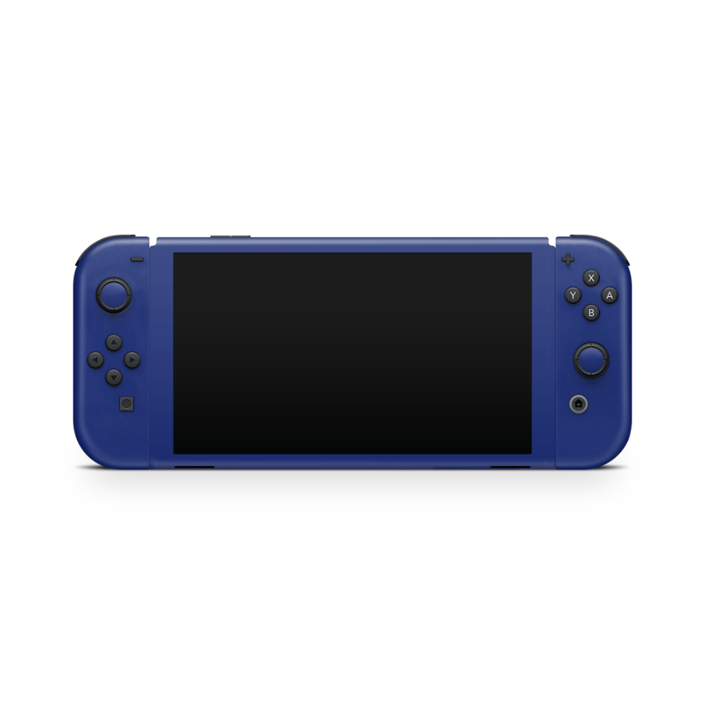Royal Blue Nintendo Switch OLED Skin
