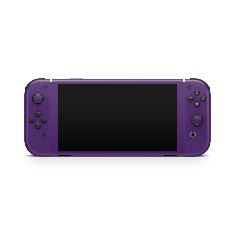 Deep Purple Nintendo Switch OLED Skin