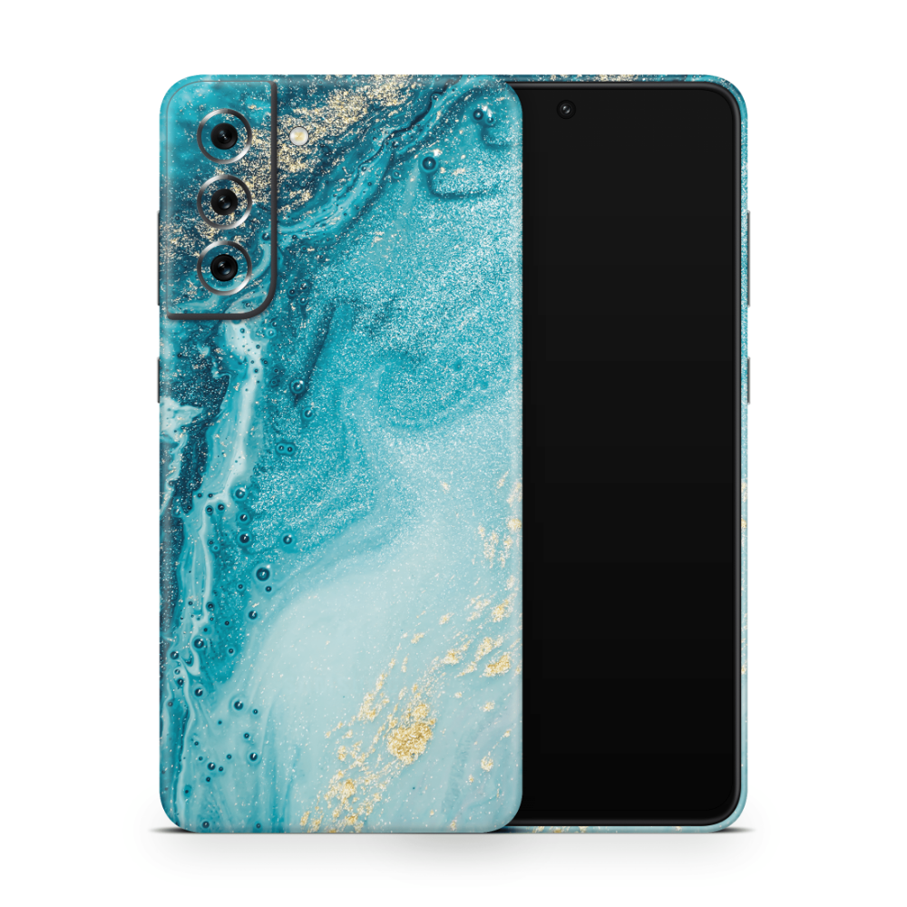 Aqua Beach Samsung Galaxy S Skins