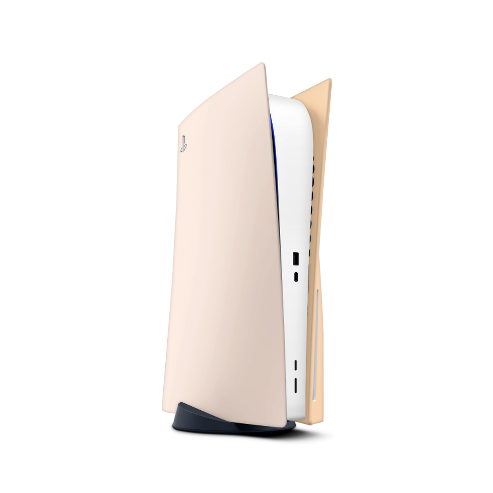 Creme Beige PS5 Skins