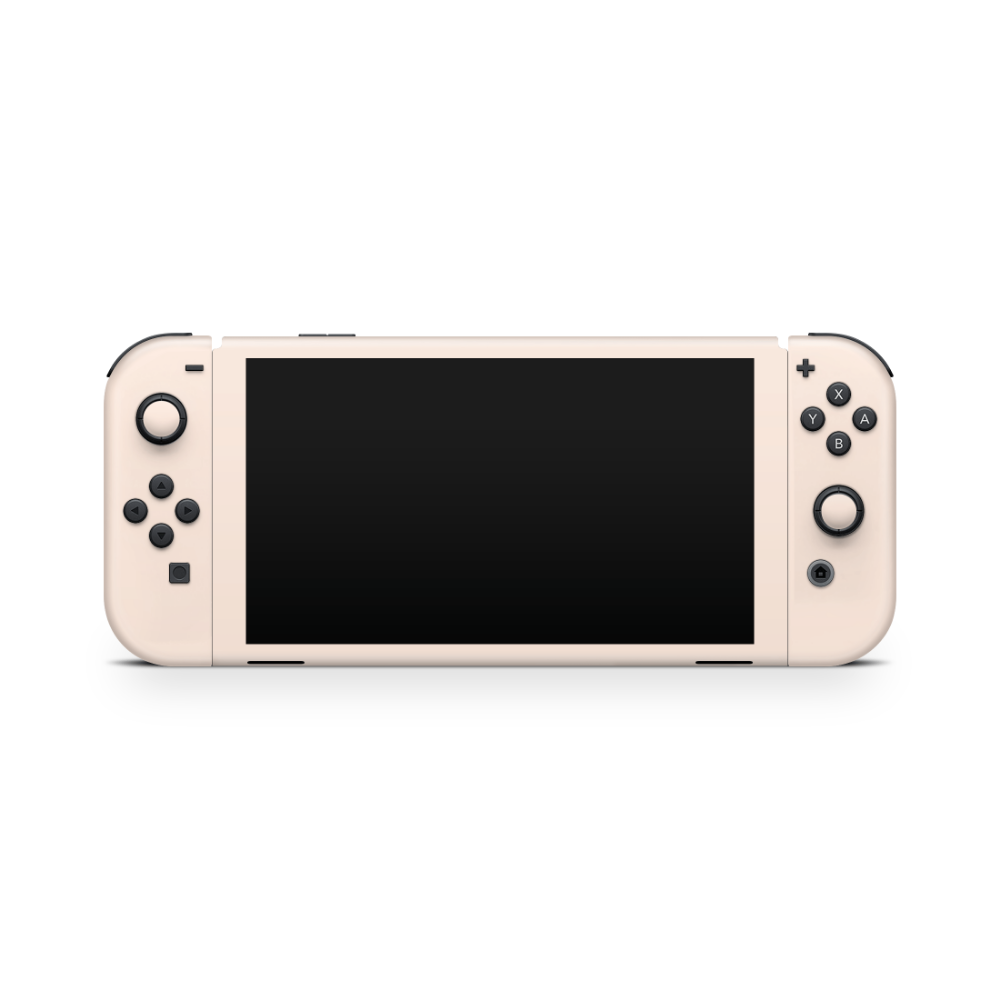 Light Creme Nintendo Switch OLED Skin