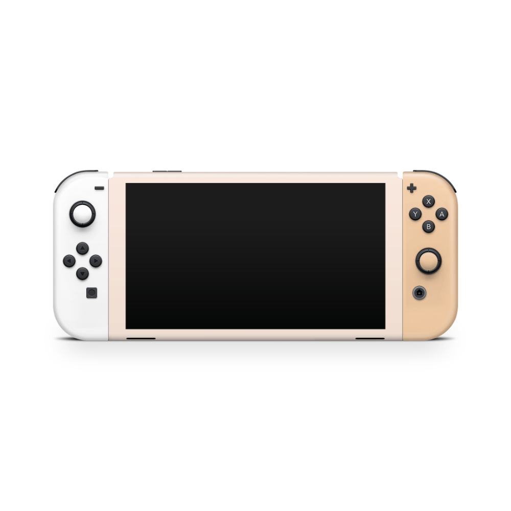 Creme Beige Nintendo Switch OLED Skin