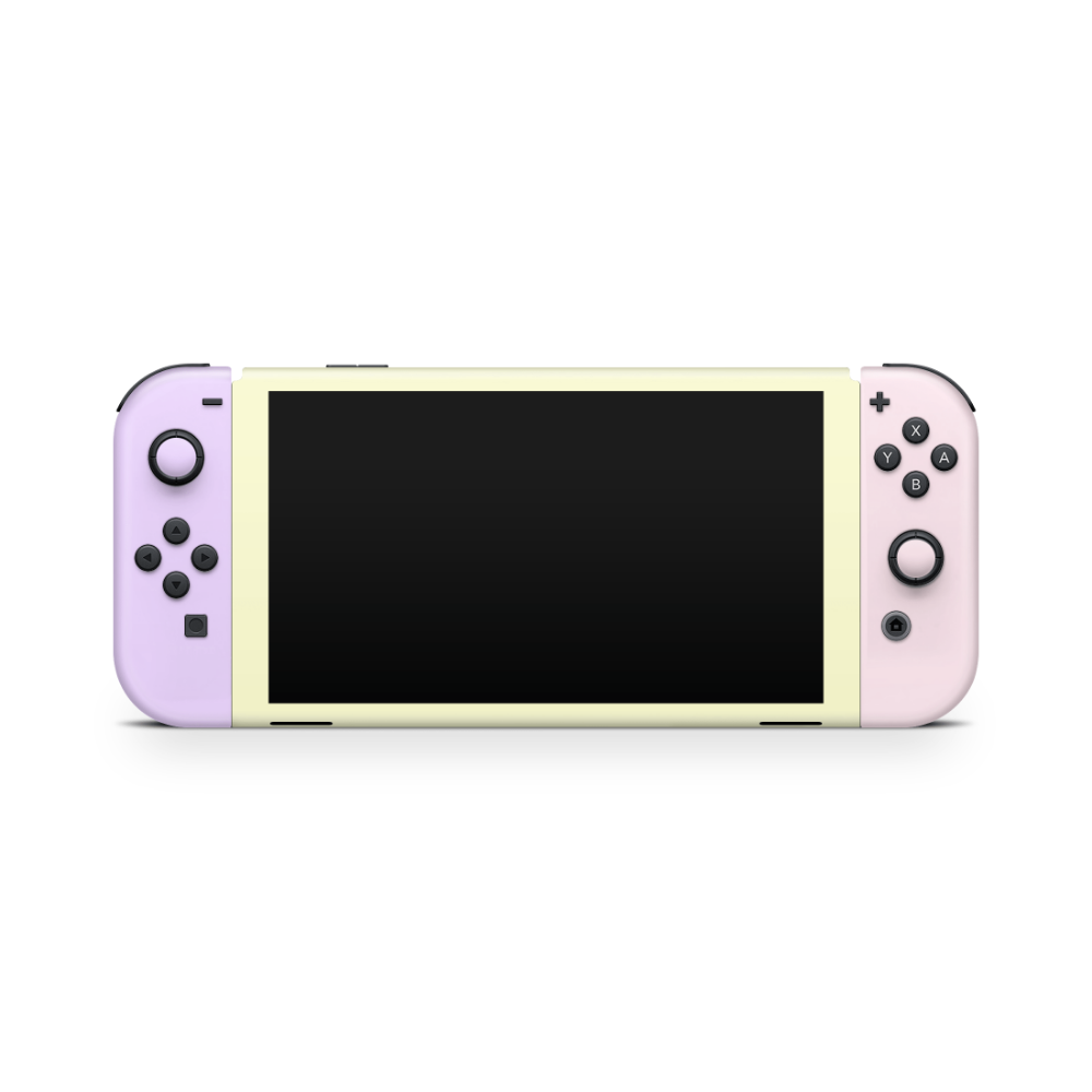 Retro Pastels Nintendo Switch OLED Skin