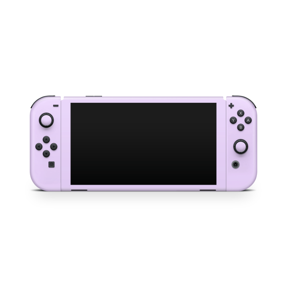 Pastel Lilac Nintendo Switch OLED Skin