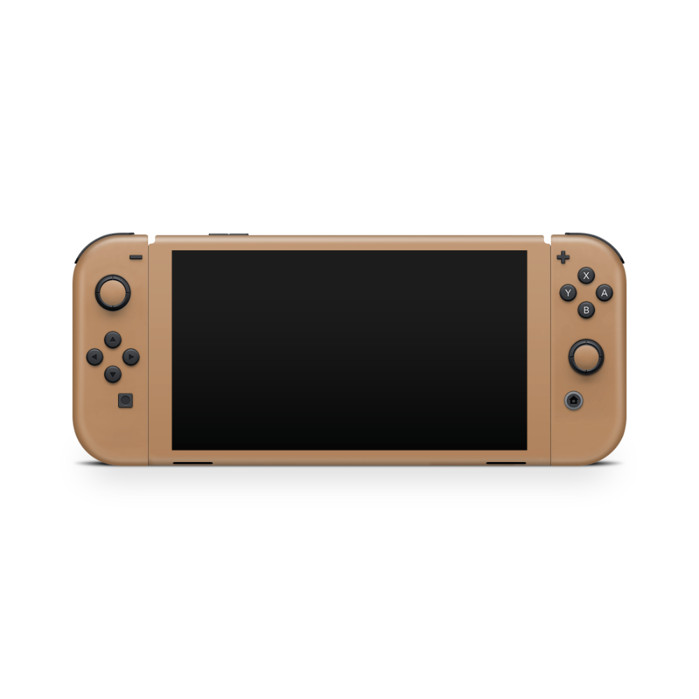 Milk Chocolate Nintendo Switch OLED Skin