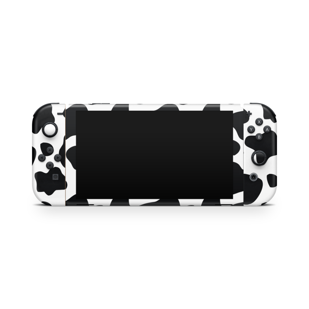 Milk Moo Moo Nintendo Switch OLED Skin