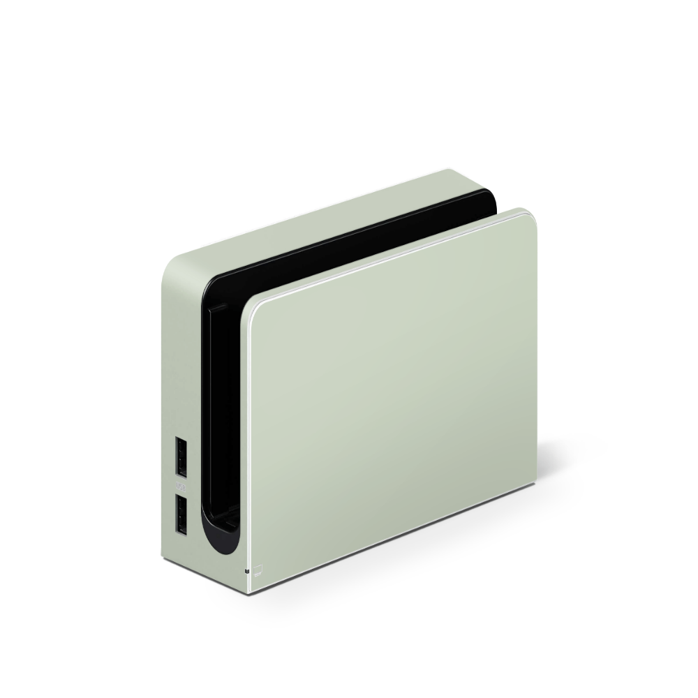 Sage Green Nintendo Switch OLED Skin