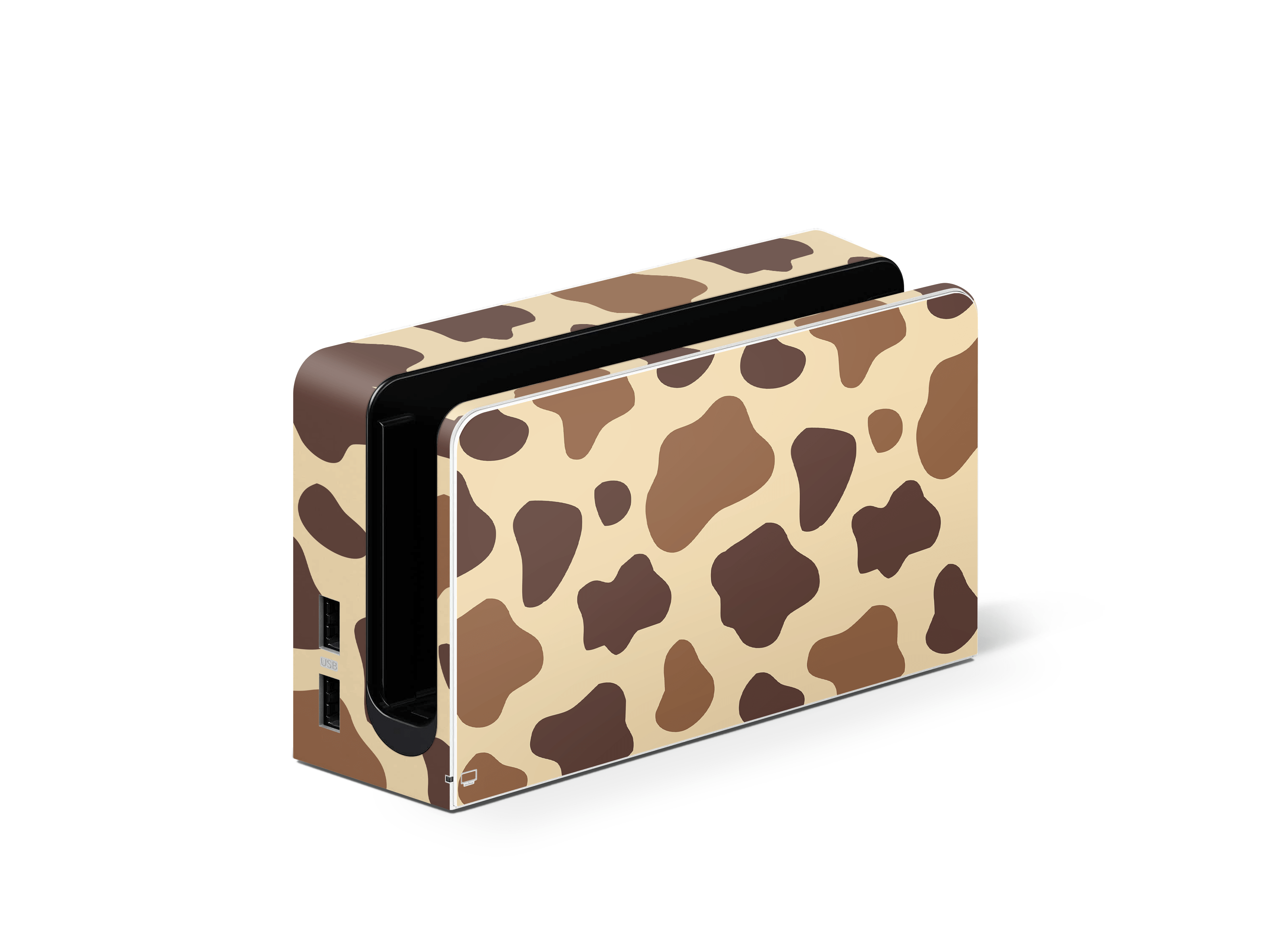 Chocolate Moo Moo Nintendo Switch OLED Skin