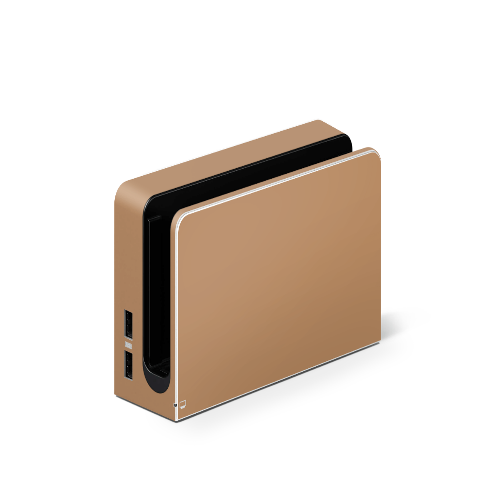 Milk Chocolate Nintendo Switch OLED Skin