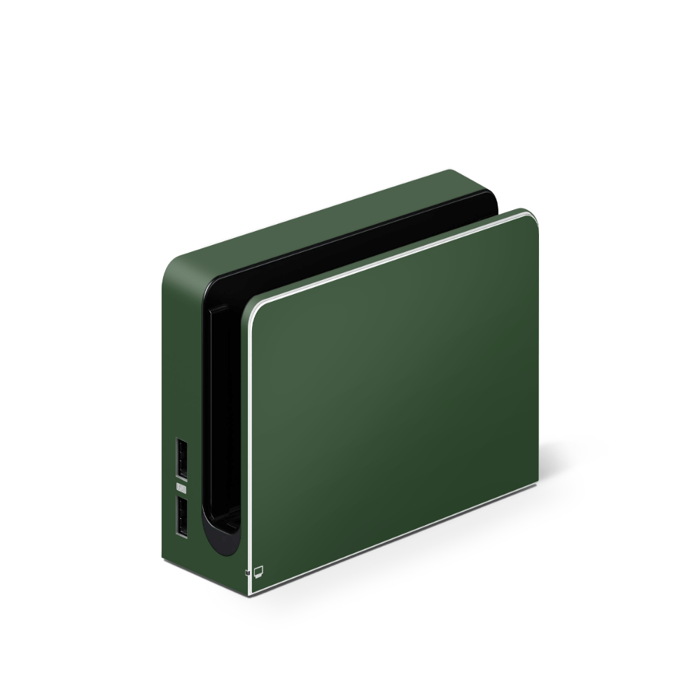 Forest Green Nintendo Switch OLED Skin