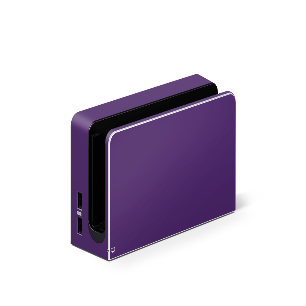 Deep Purple Nintendo Switch OLED Skin