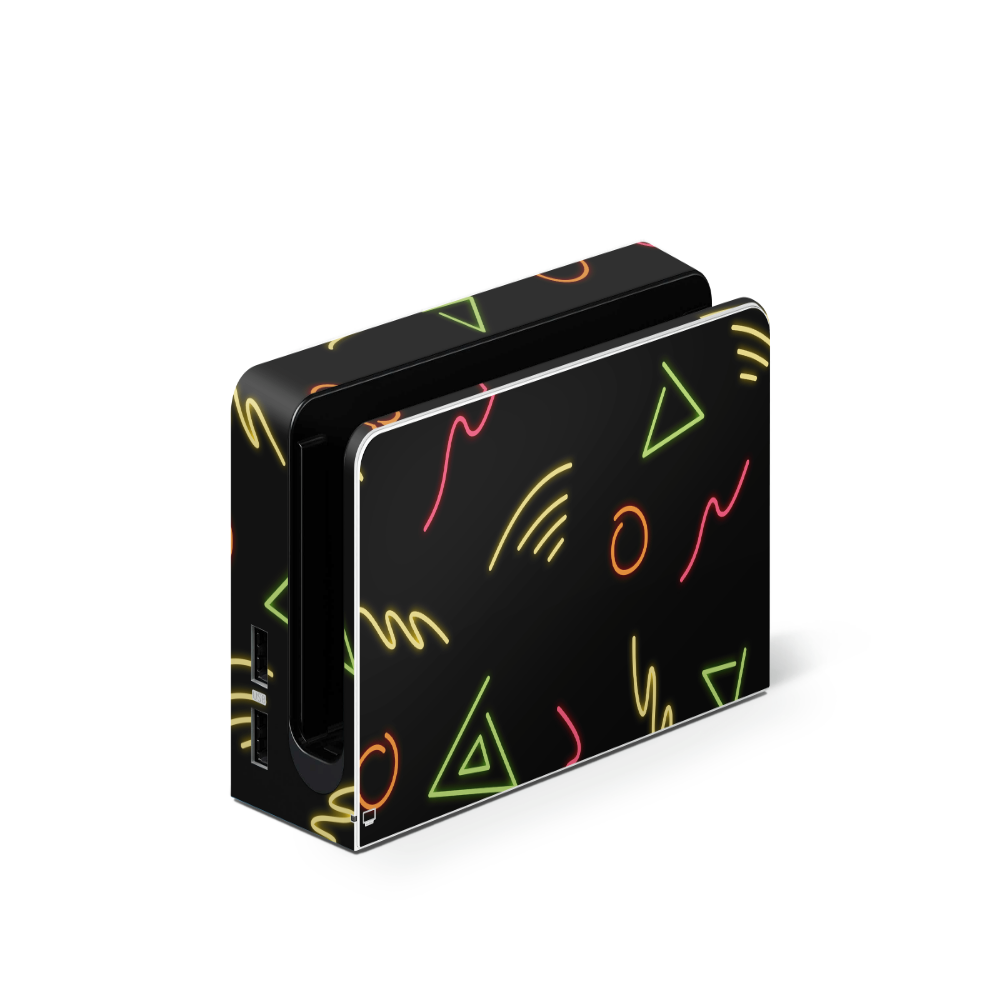 Warm Electric Nintendo Switch OLED Skin