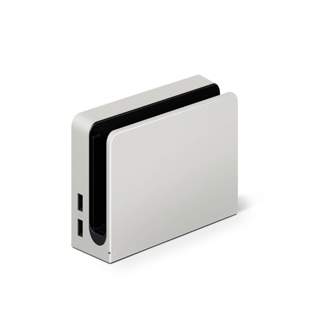 Warm Grey Nintendo Switch OLED Skin