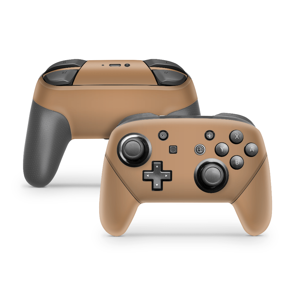 Milk Chocolate Nintendo Switch Pro Controller Skins