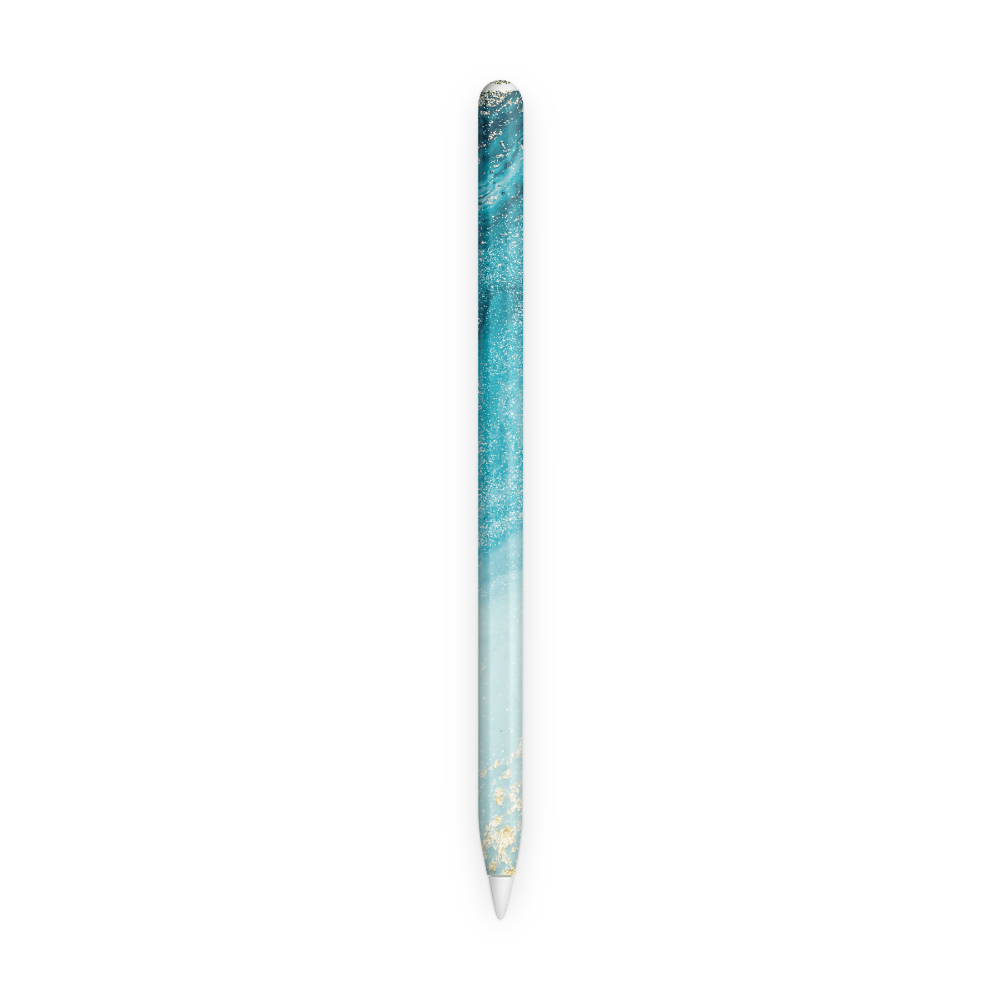 Aqua Beach Apple Pencil Skin