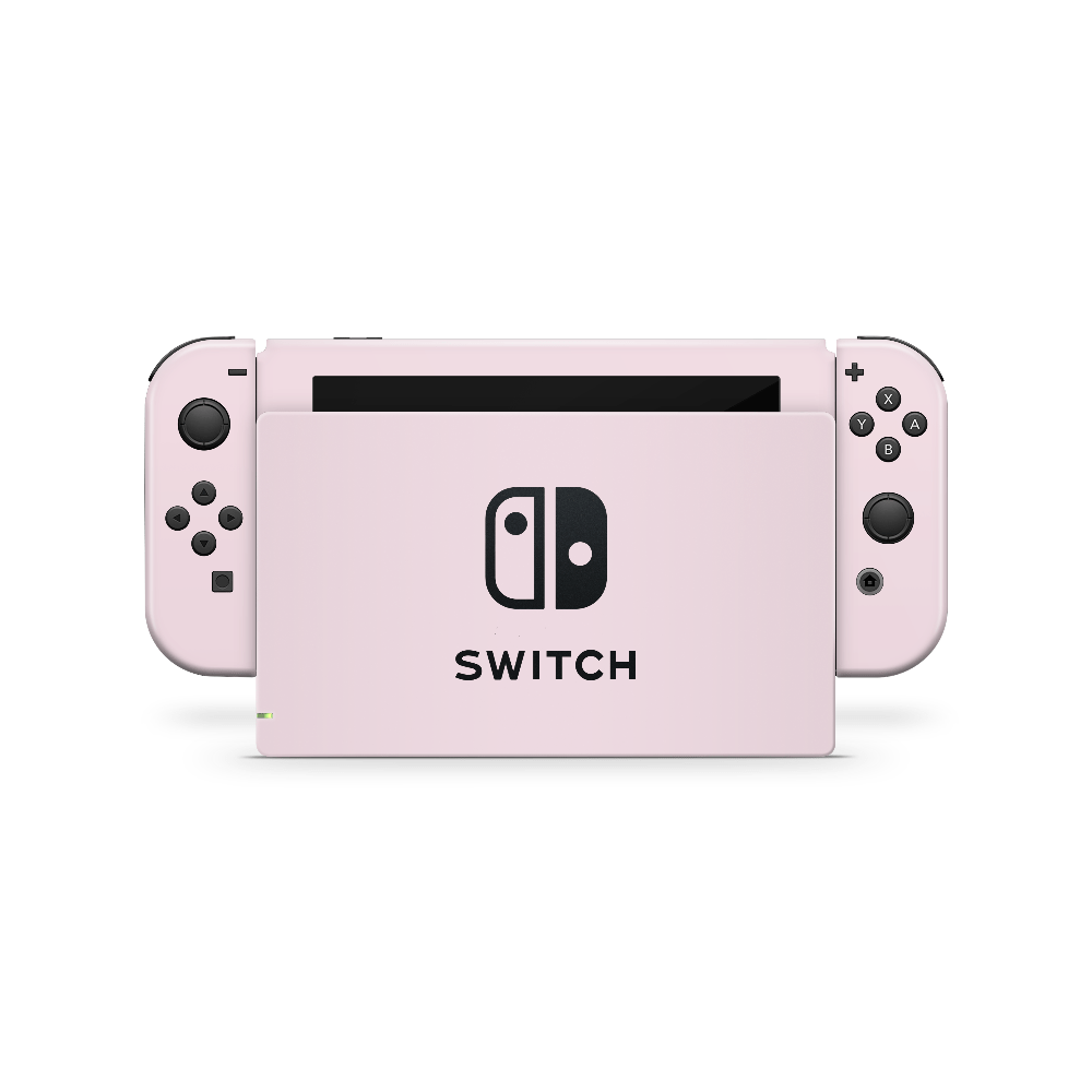 Baby Pink Nintendo Switch Skin