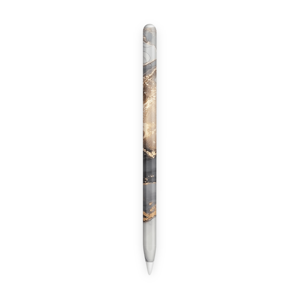 Black Marble Apple Pencil Skin