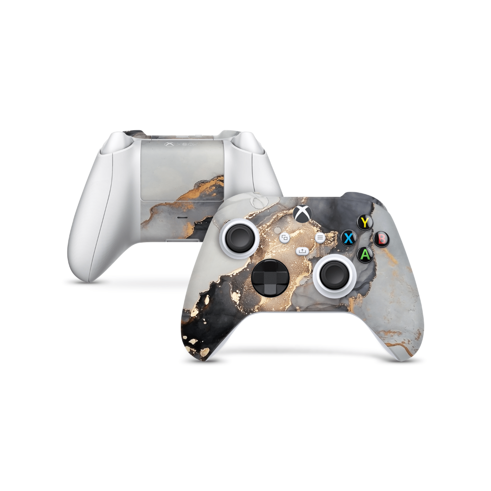 Black Marble Xbox Series Controller Skin