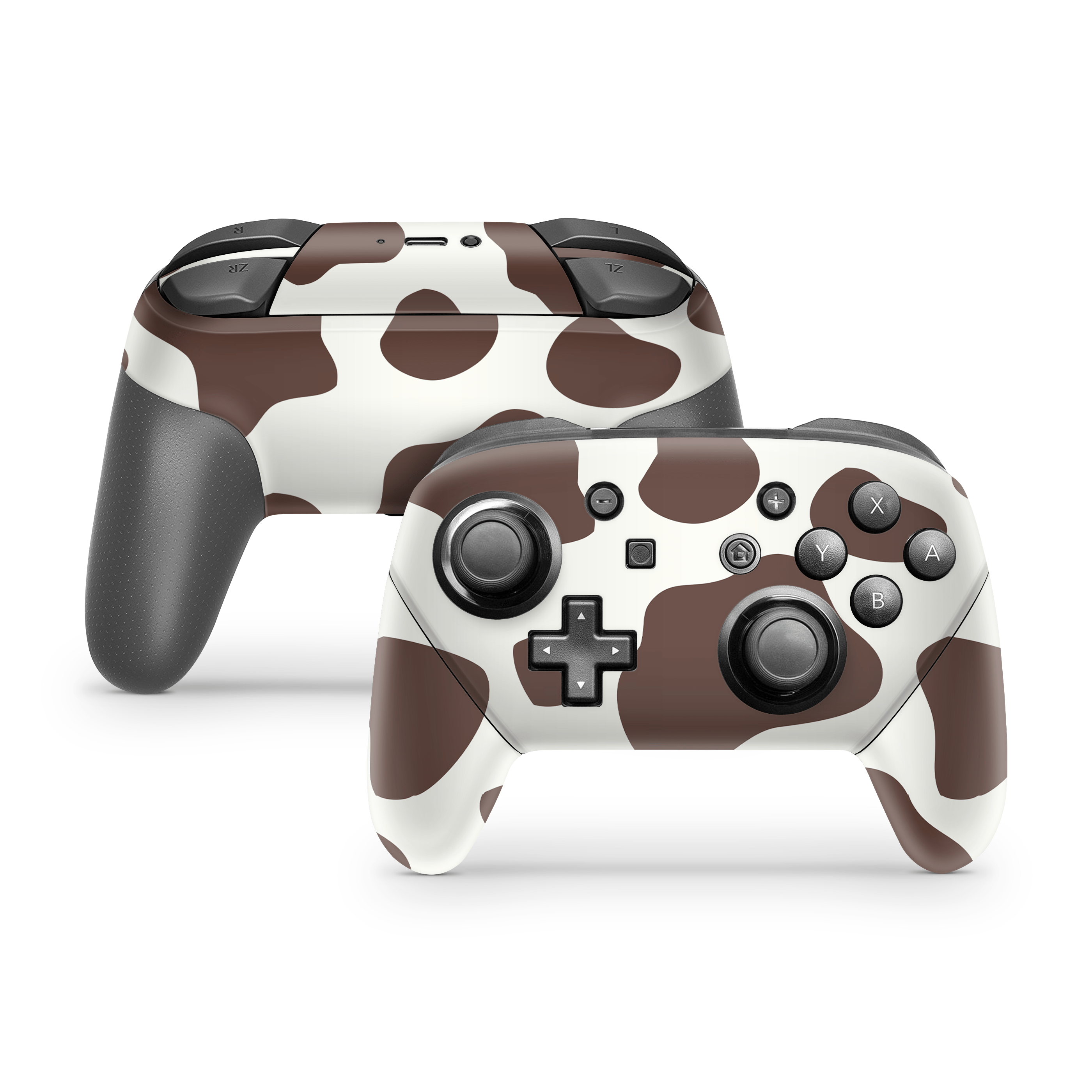 Latte Moo Moo Nintendo Switch Pro Controller Skins