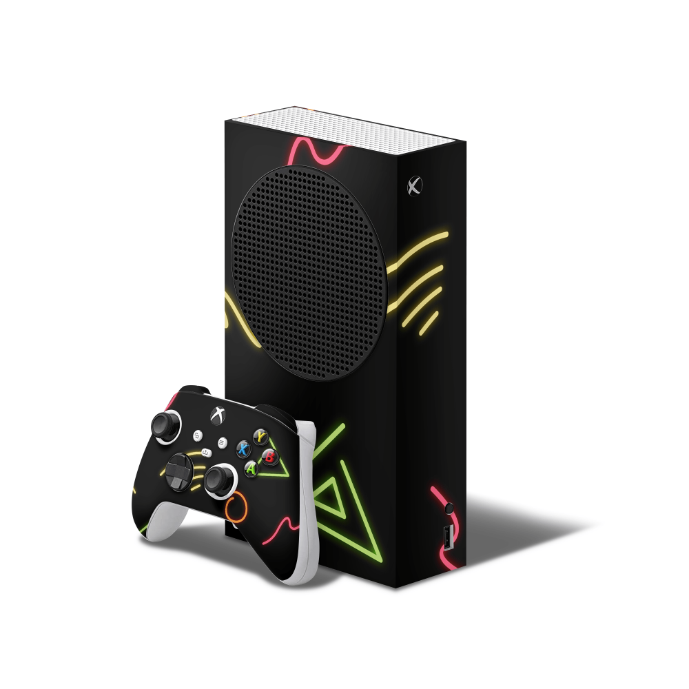 Warm Electric Xbox Series S Skin