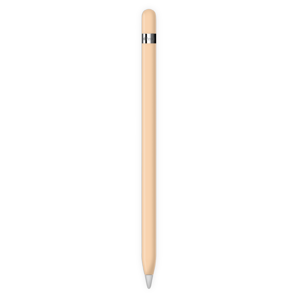Creme Orange Apple Pencil Skin