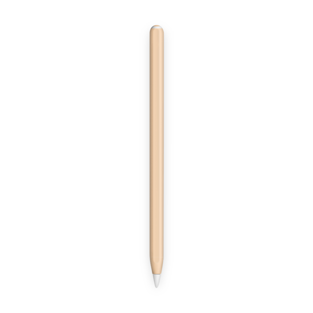 Creme Orange Apple Pencil Skin