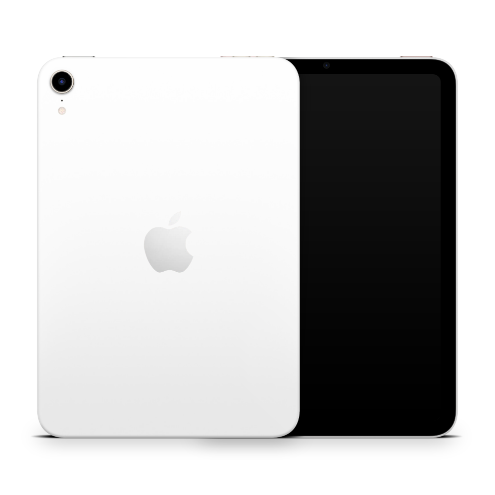 Crisp White Apple iPad Mini Skin