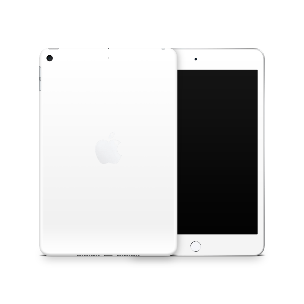 Crisp White Apple iPad Mini Skin