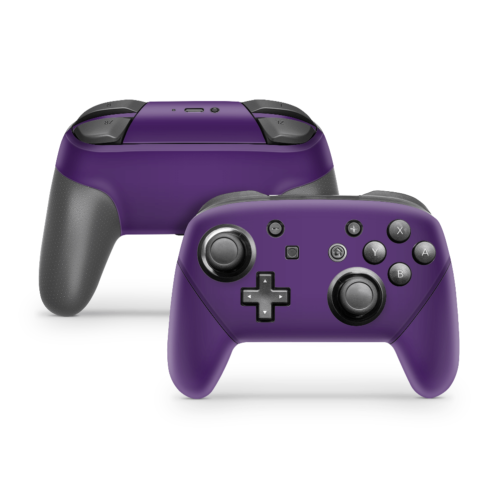Deep Purple Nintendo Switch Pro Controller Skins