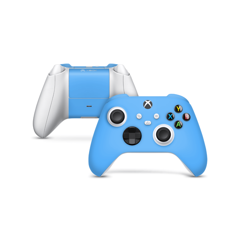 Electric Blue Xbox Series X Skin