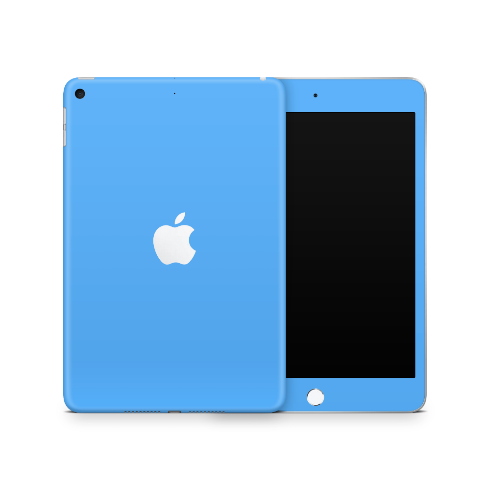 Electric Blue Apple iPad Mini Skin