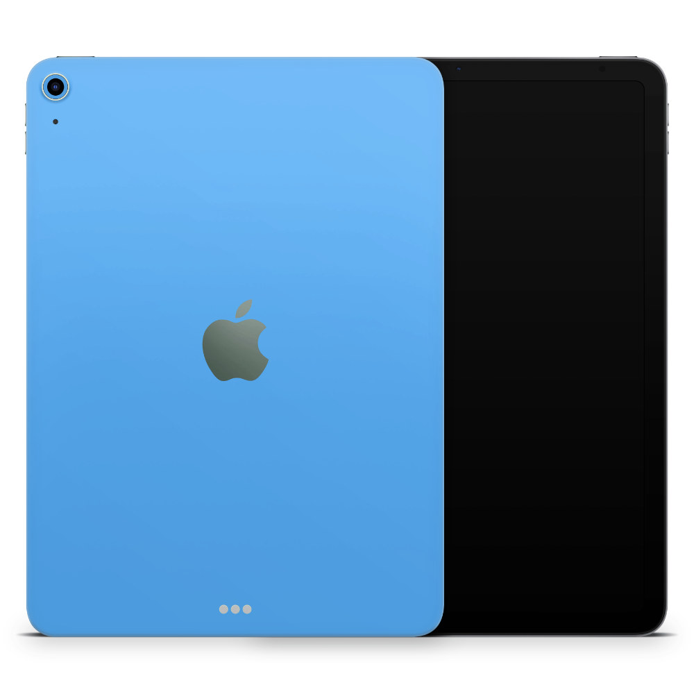 Electric Blue Apple iPad Air Skin