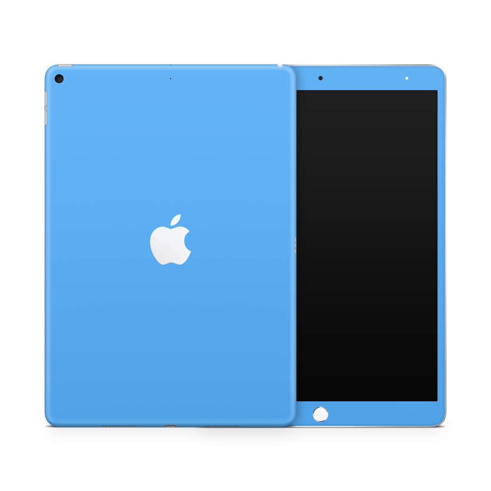 Electric Blue Apple iPad Air Skin