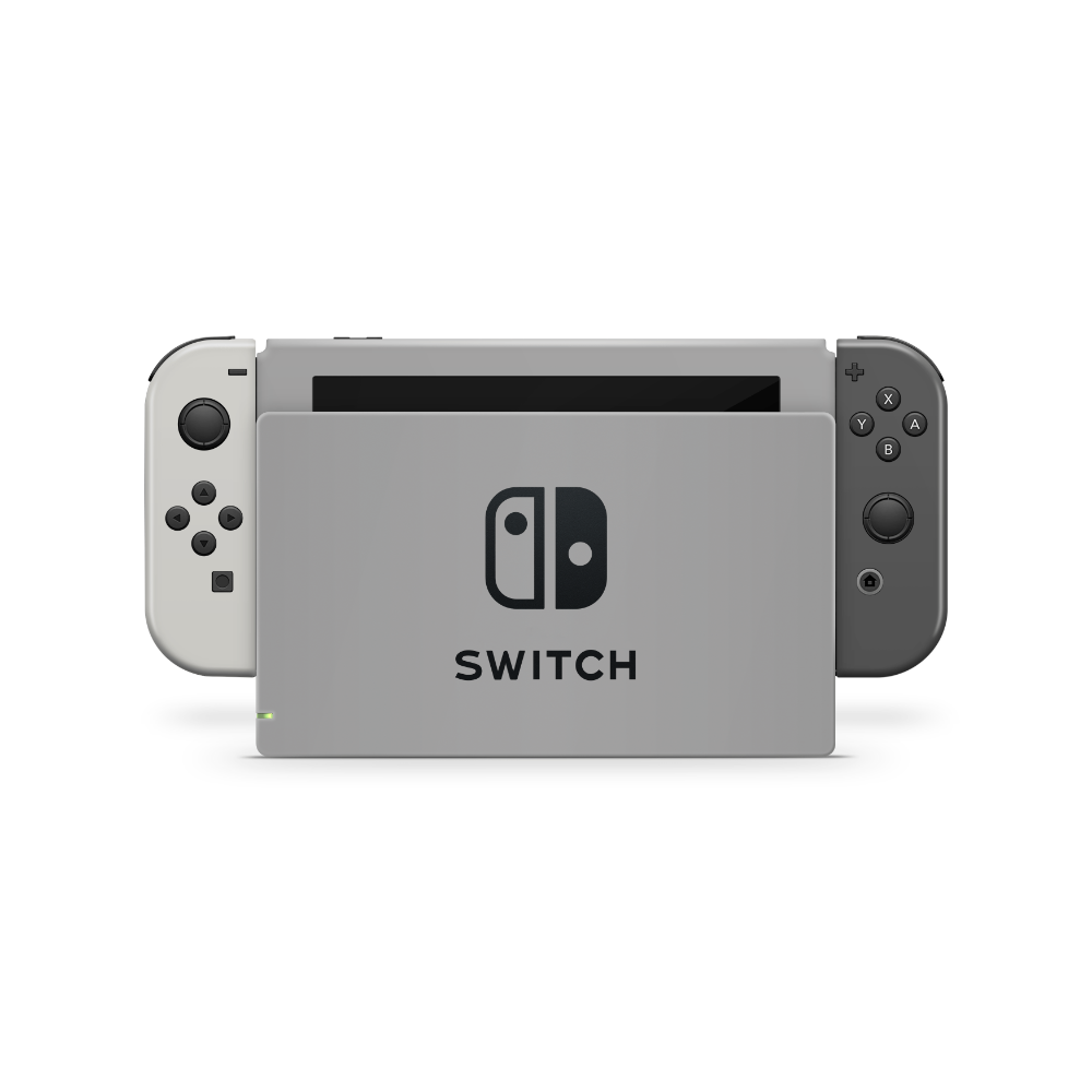 Faded Grey Nintendo Switch Skin