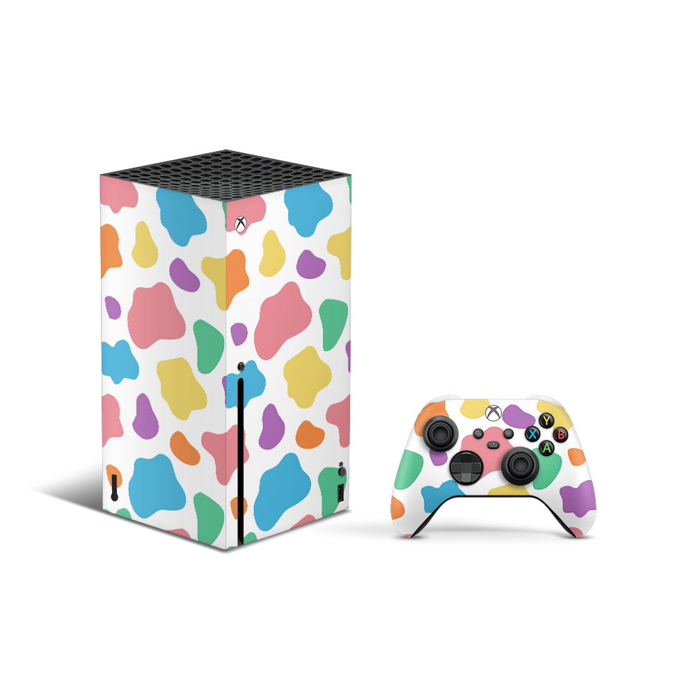 Rainbow Moo Moo Xbox Series X Skin