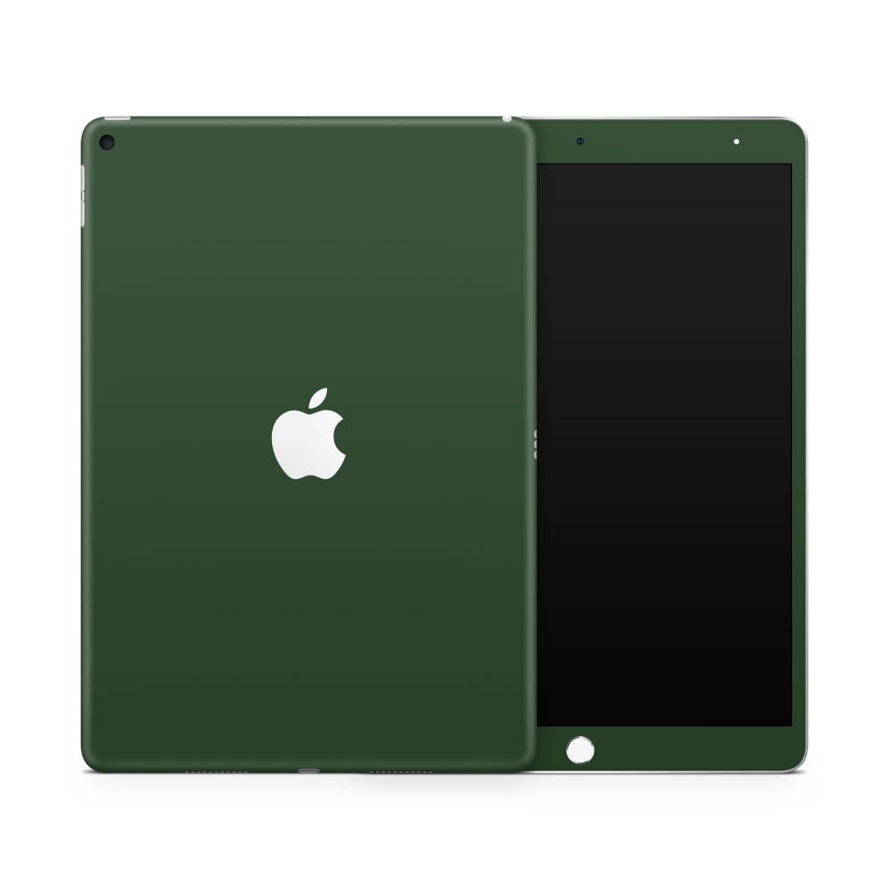 Forest Green Apple iPad Air Skin