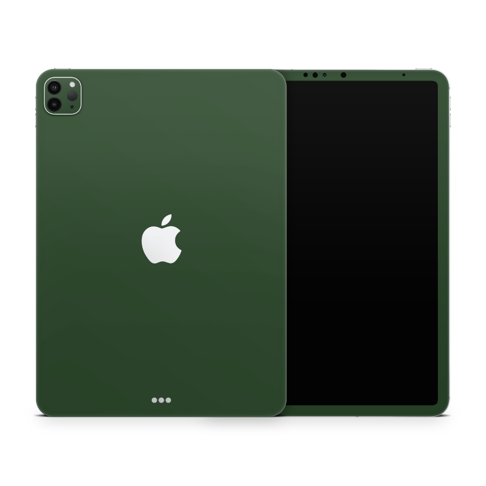 Forest Green Apple iPad Pro Skin