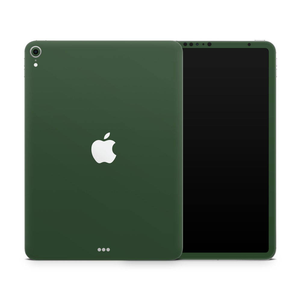 Forest Green Apple iPad Pro Skin