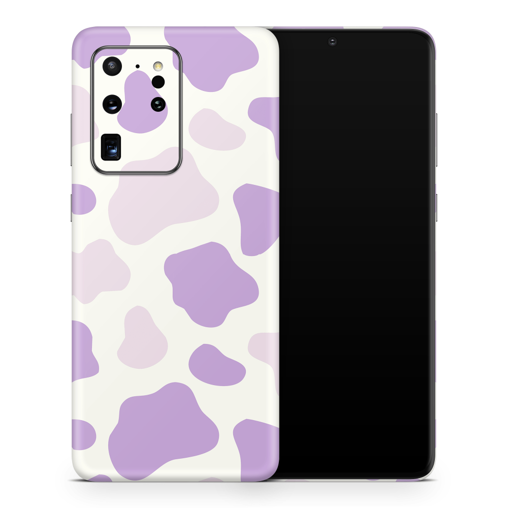 Lavender Moo Moo Samsung Galaxy S Skins