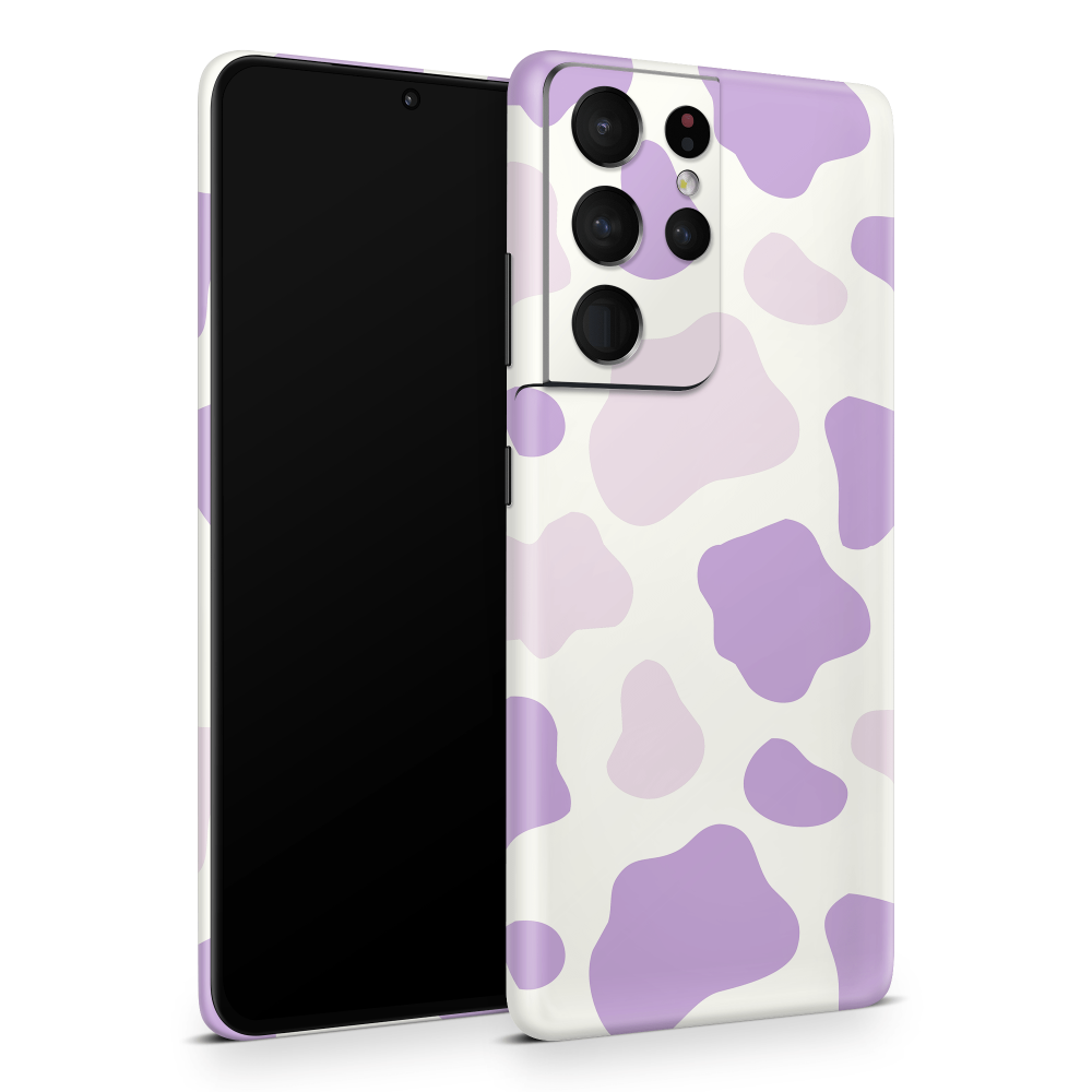 Lavender Moo Moo Samsung Galaxy S Skins