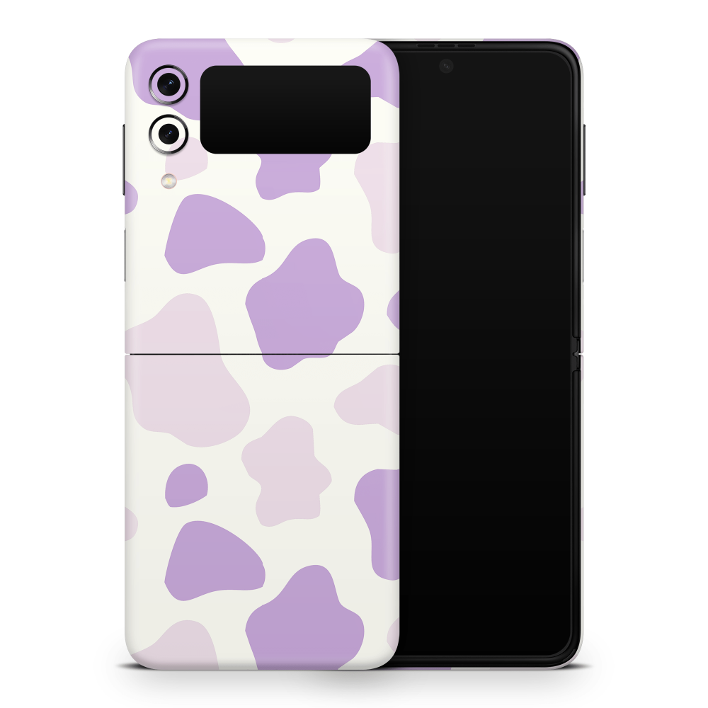 Lavender Moo Moo Samsung Galaxy Z Flip / Fold Skins