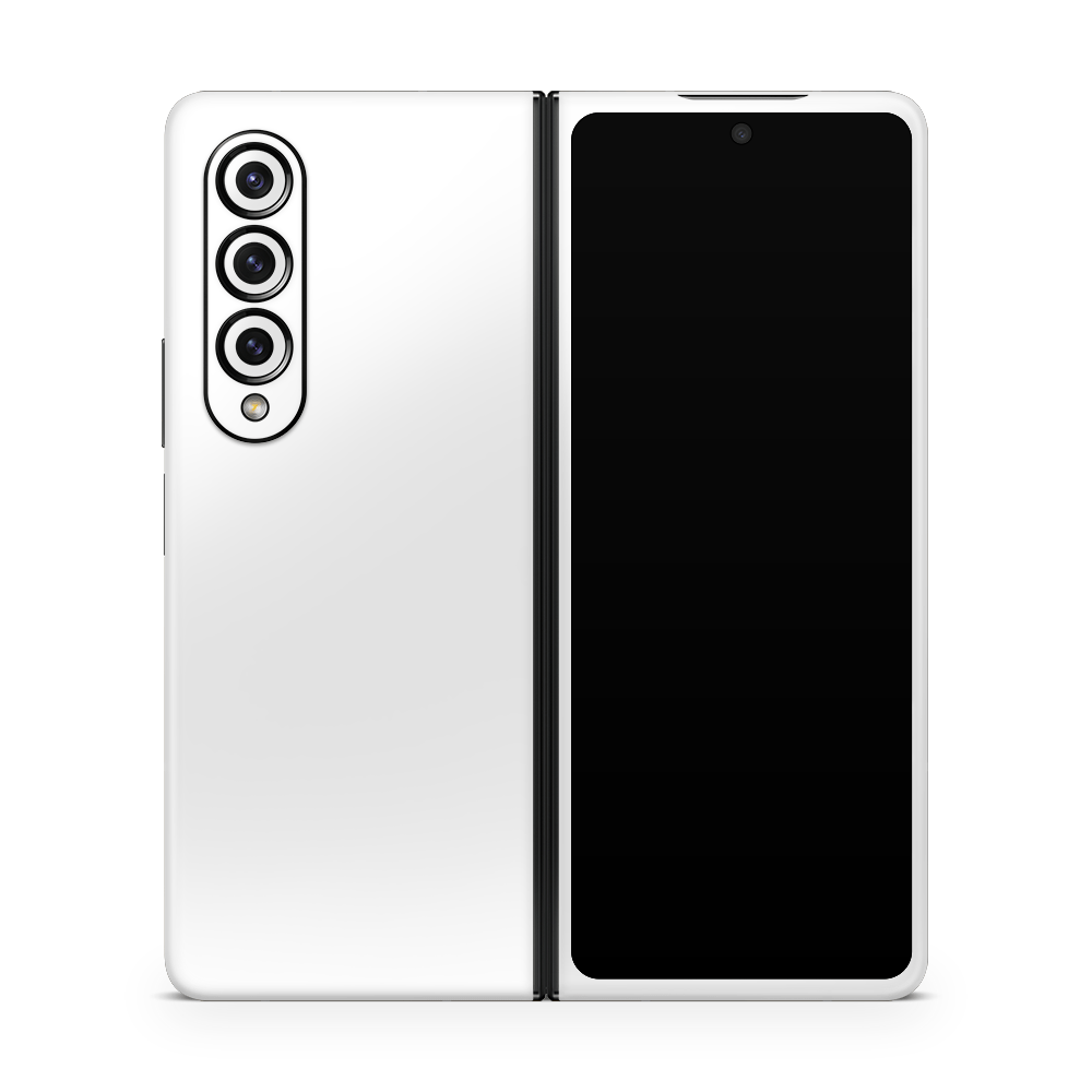 Crisp White Samsung Galaxy Z Flip / Fold Skins