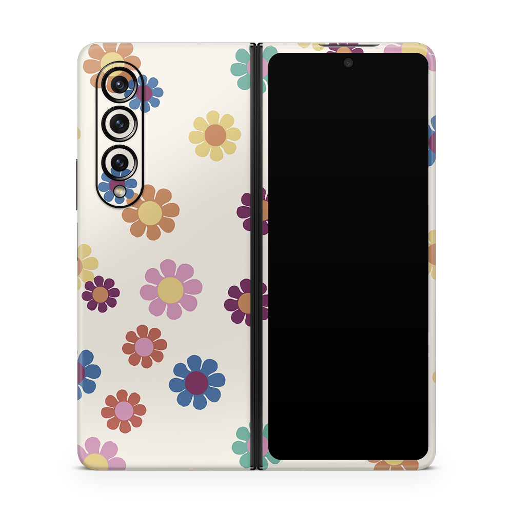Rainbow Daisies Samsung Galaxy Z Flip / Fold Skins