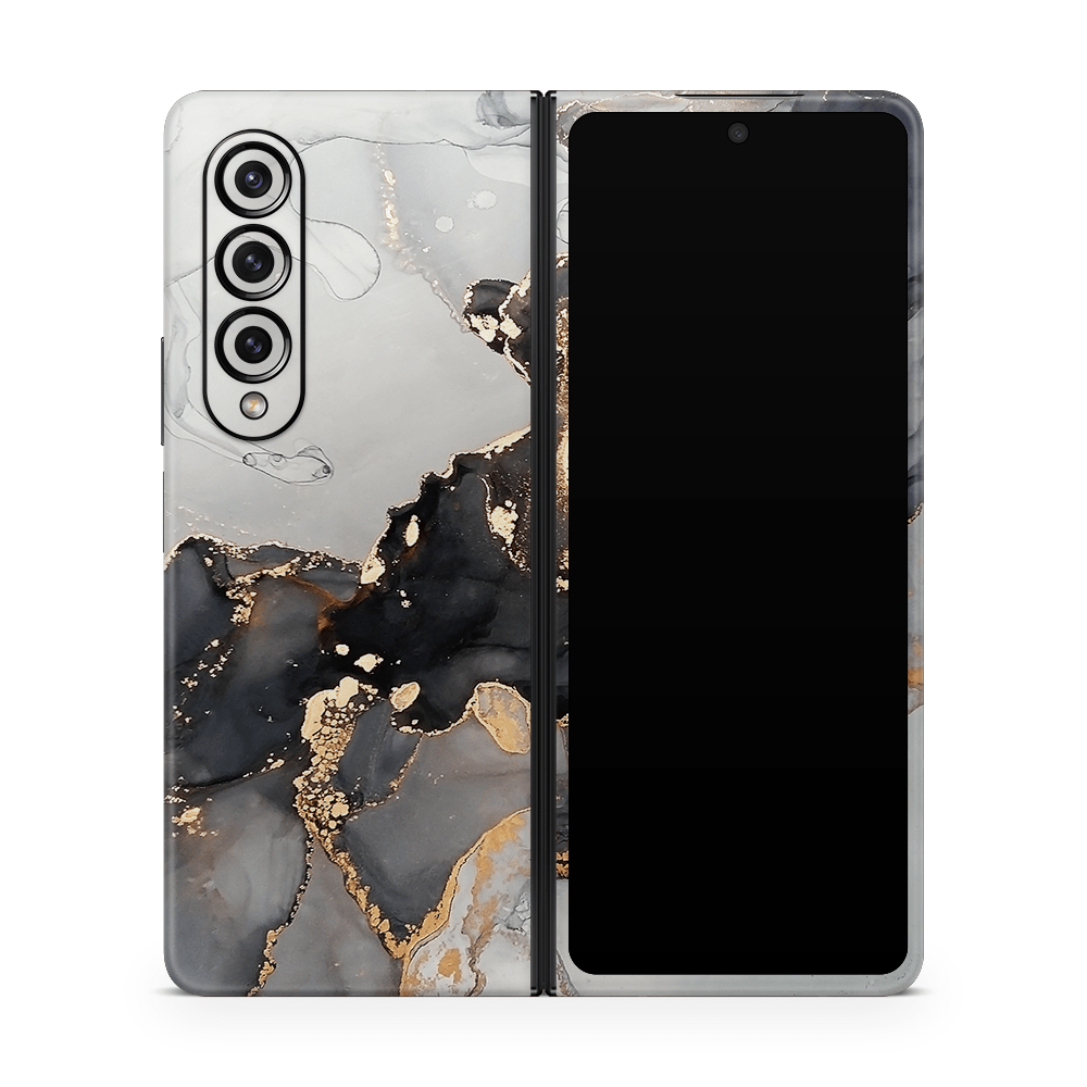 Black Marble Samsung Galaxy Z Flip / Fold Skins