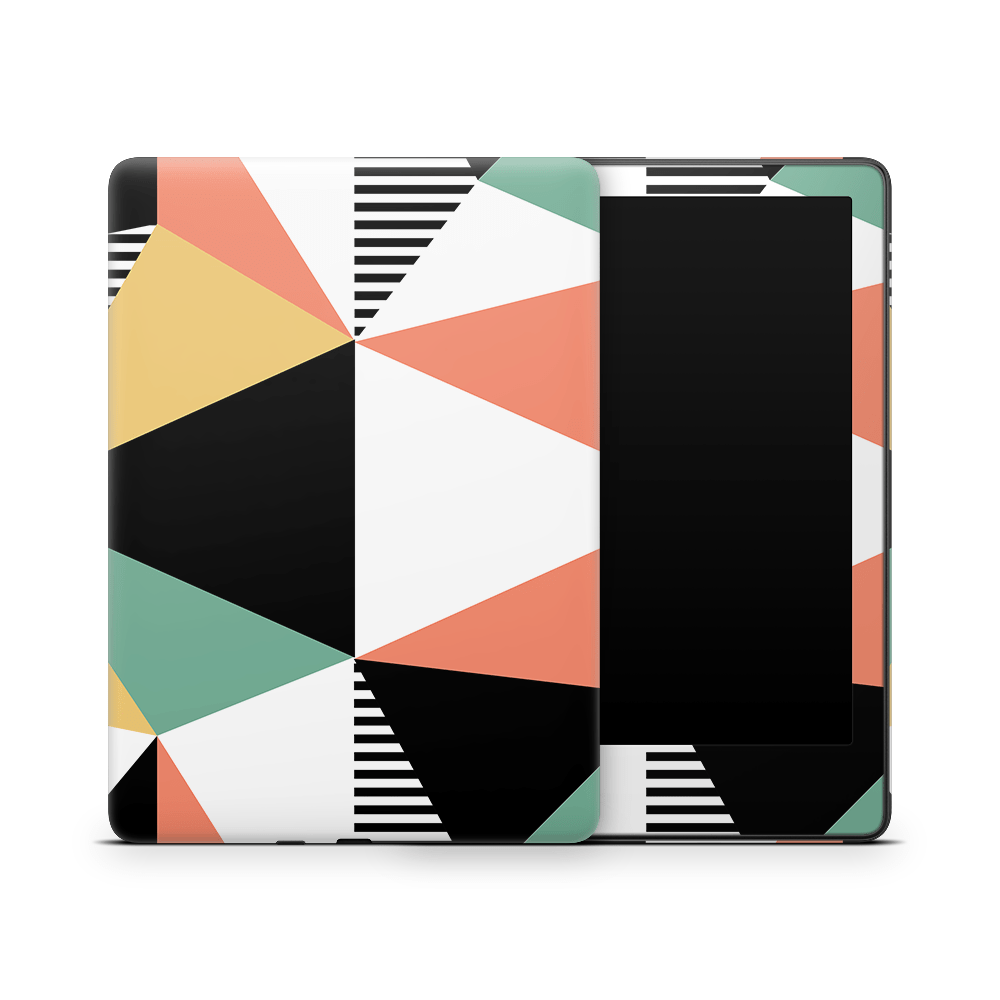 Retro Geo Amazon Kindle Skins